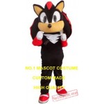 Popular Cartoon Black Hedgehog Mascot Costume