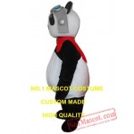 Pilot Panda Mascot Costume