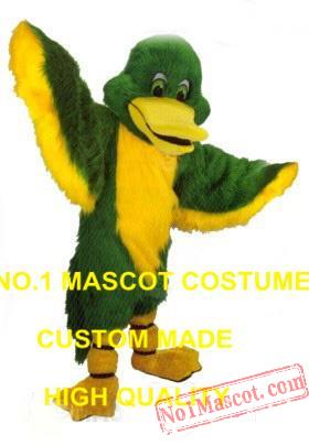 Plush Mallard Green Duck Mascot Costume