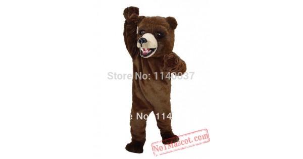 Kodiak Bear Plush Mascot Costume