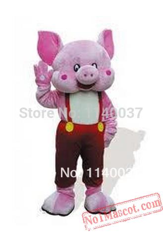 Pig Mascot Costume