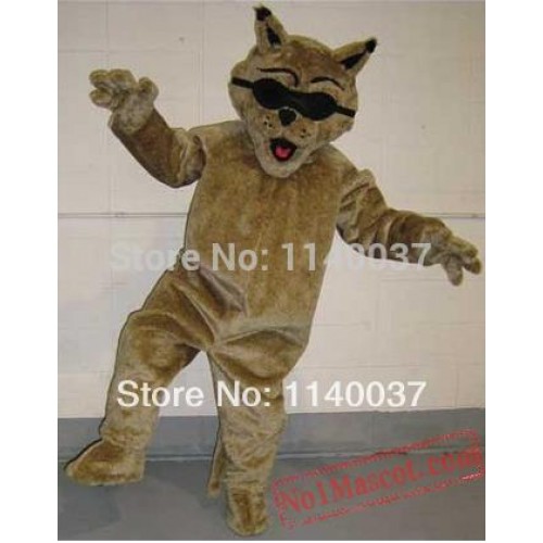 Cougar Panther Mascot Costume